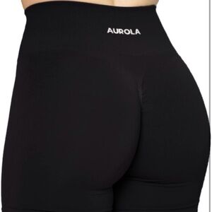 Women's Black High-Waisted Shorts